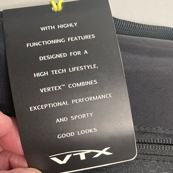 VERTEX 5382 Condor Messenger Bag 18.5X4X12 Black - Picture 8 of 10